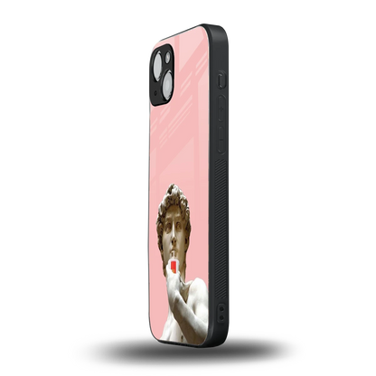 Mc David iphone 15 mobile cover | shockproof glass phone case