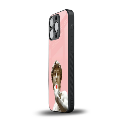 Mc David iphone 16 pro mobile cover | shockproof glass phone case