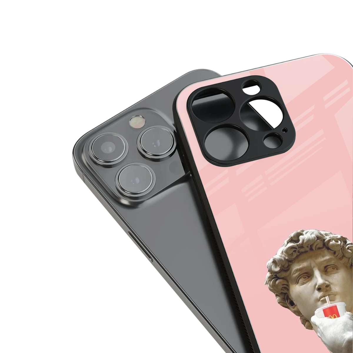 Mc David Phone Case for Iphone 16 | Glass Case
