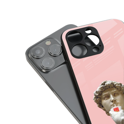 Mc David Phone Case for Iphone 16 | Glass Case
