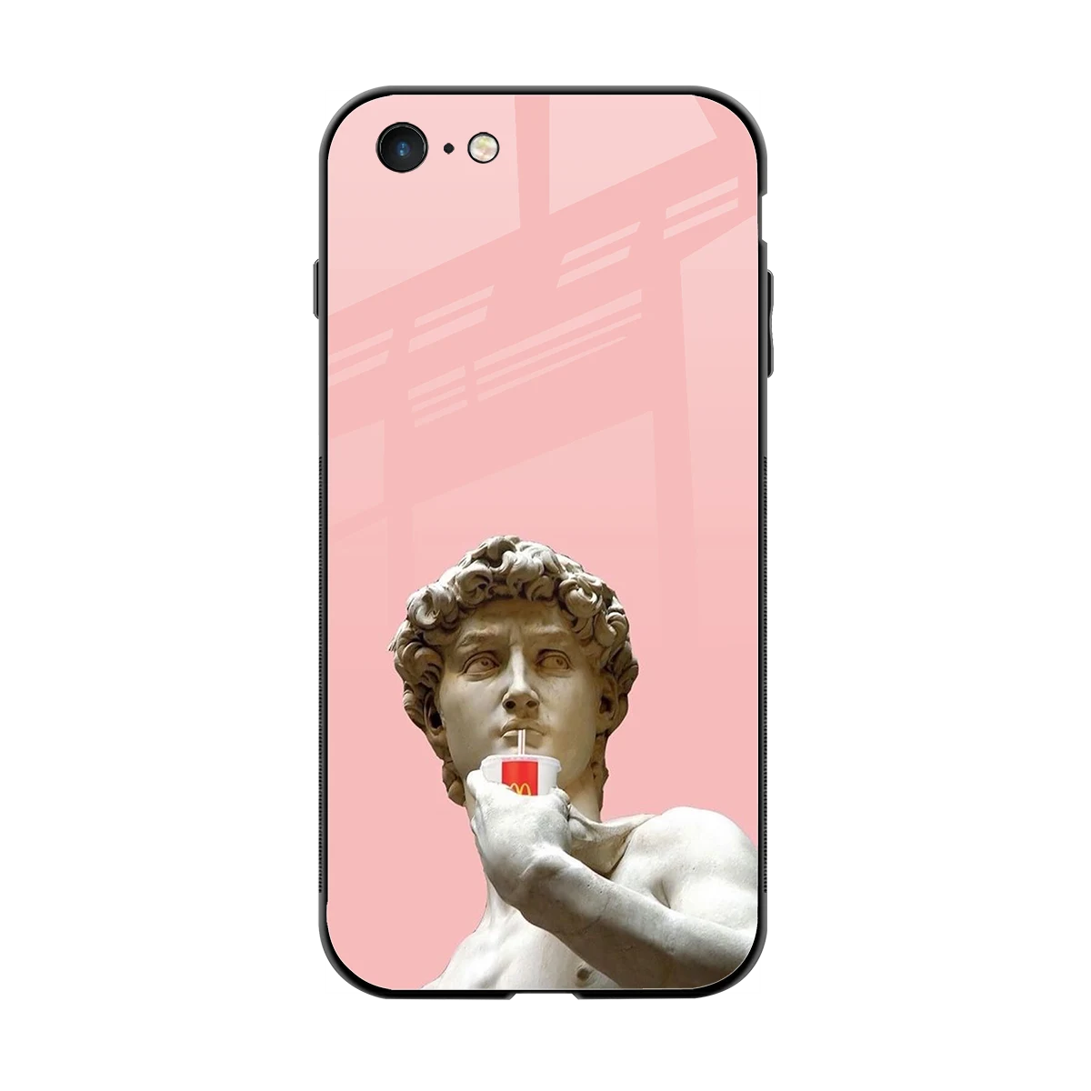 Mc David back phone cover | glass case for iphone 6