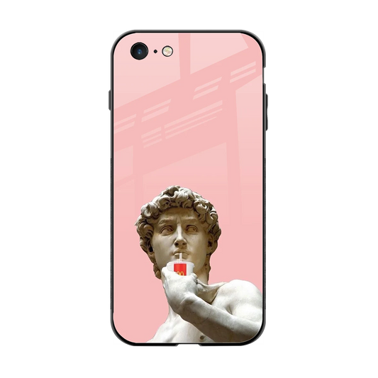 Mc David back phone cover | glass case for iphone 6s plus