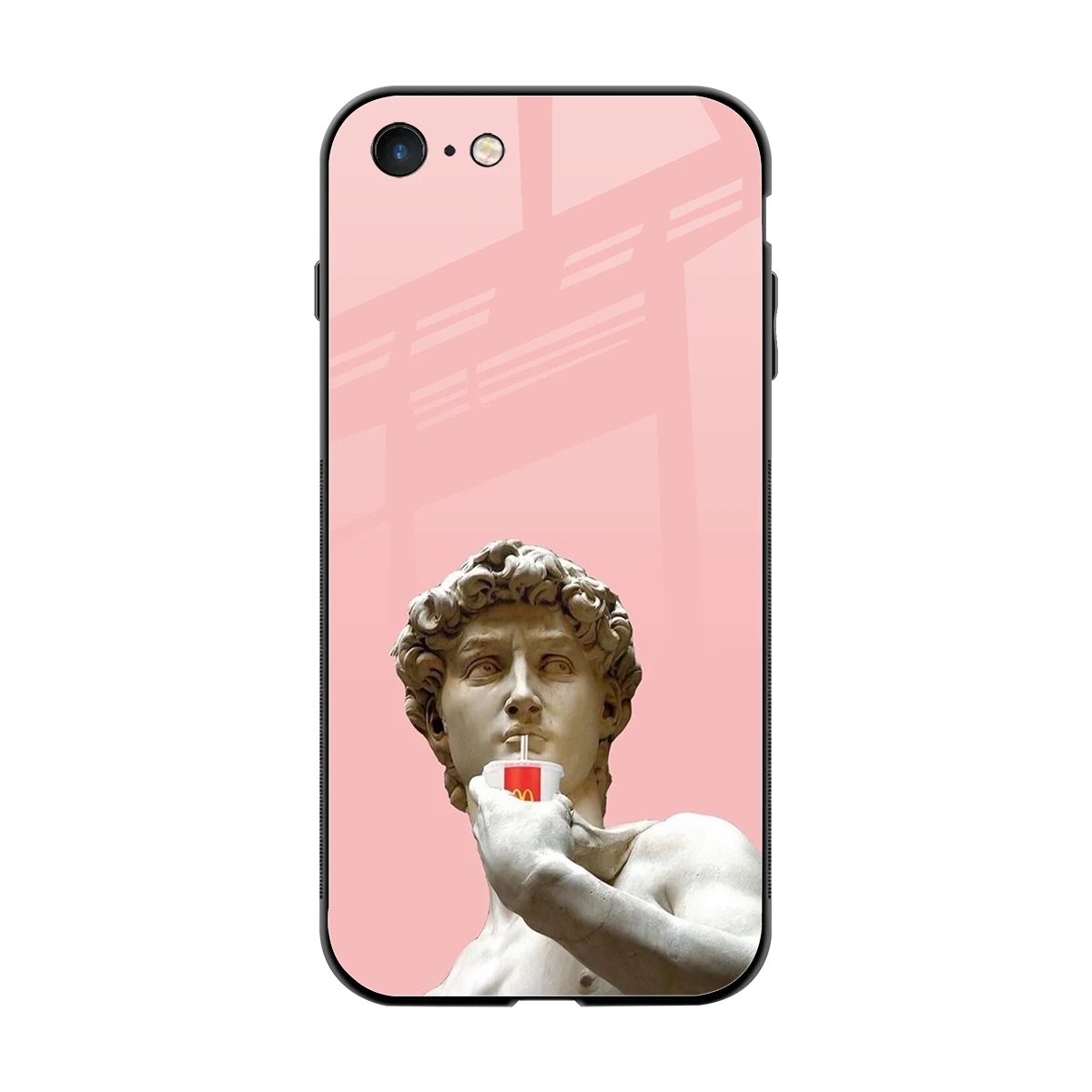 Mc David back phone cover | glass case for iphone 7