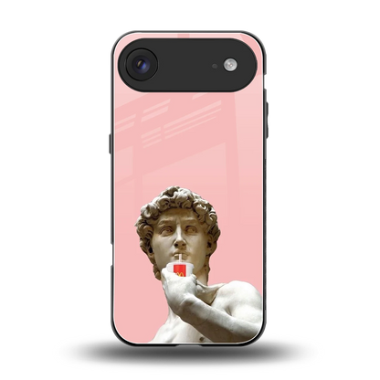 Mc David back phone cover | glass case for iphone air