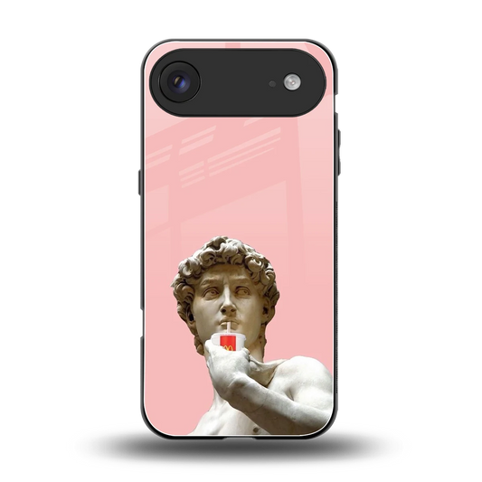 Mc David back phone cover | glass case for iphone air