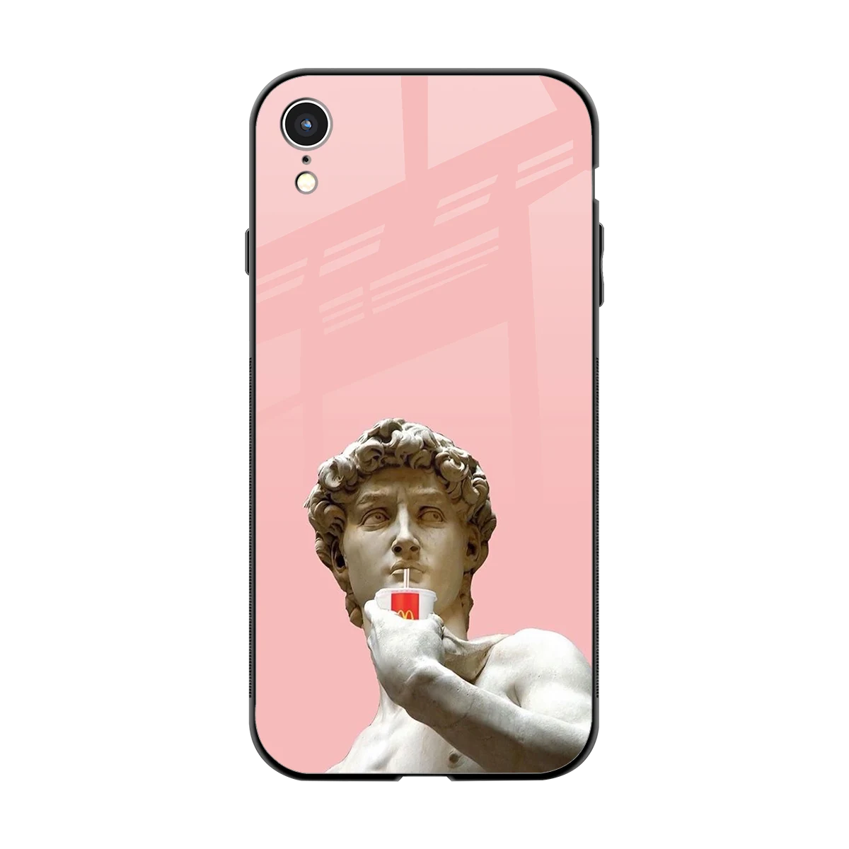 Mc David back phone cover | glass case for iphone xr