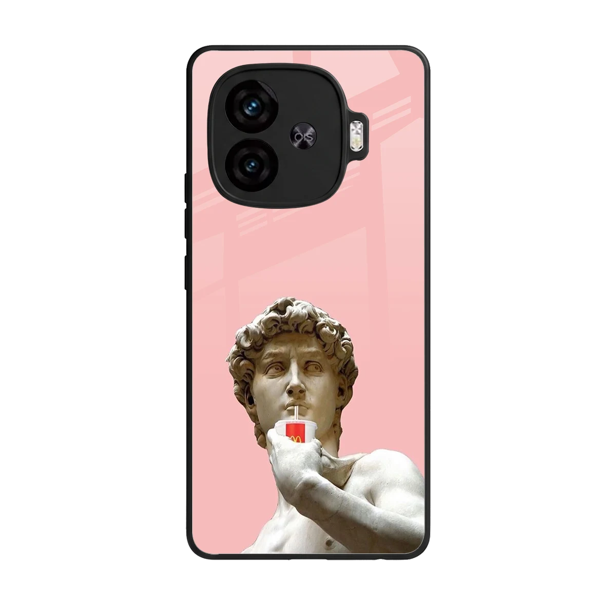 Mc David back phone cover | glass case for iqoo neo 10r 5g
