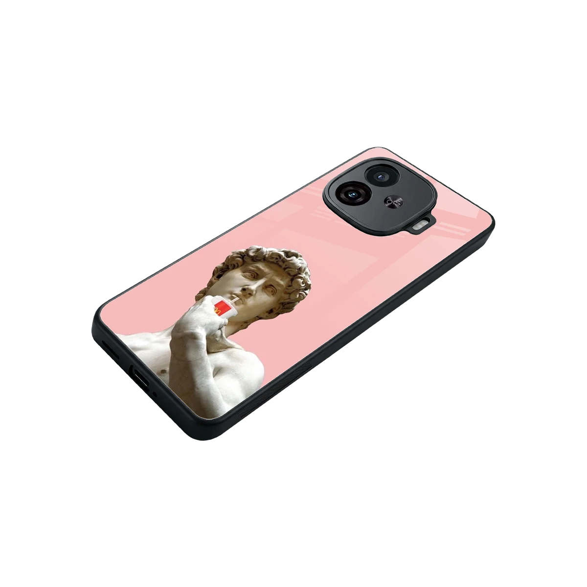 Mc David stylish phone case for iqoo neo 10r 5g | glossy glass and slim fit