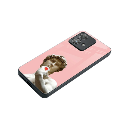 Mc David stylish phone case for motorola edge 40 neo 5g | glossy glass and slim fit