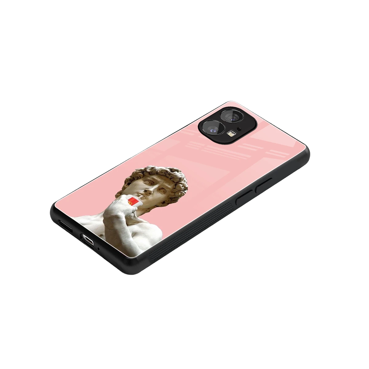 Mc David stylish phone case for nothing phone 1 | glossy glass and slim fit