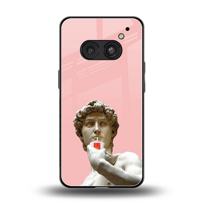 Mc David back phone cover | glass case for nothing phone 2a