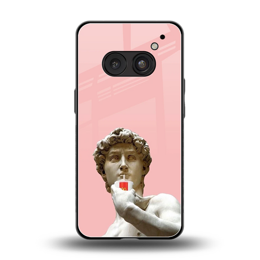 Mc David back phone cover | glass case for nothing phone 2a