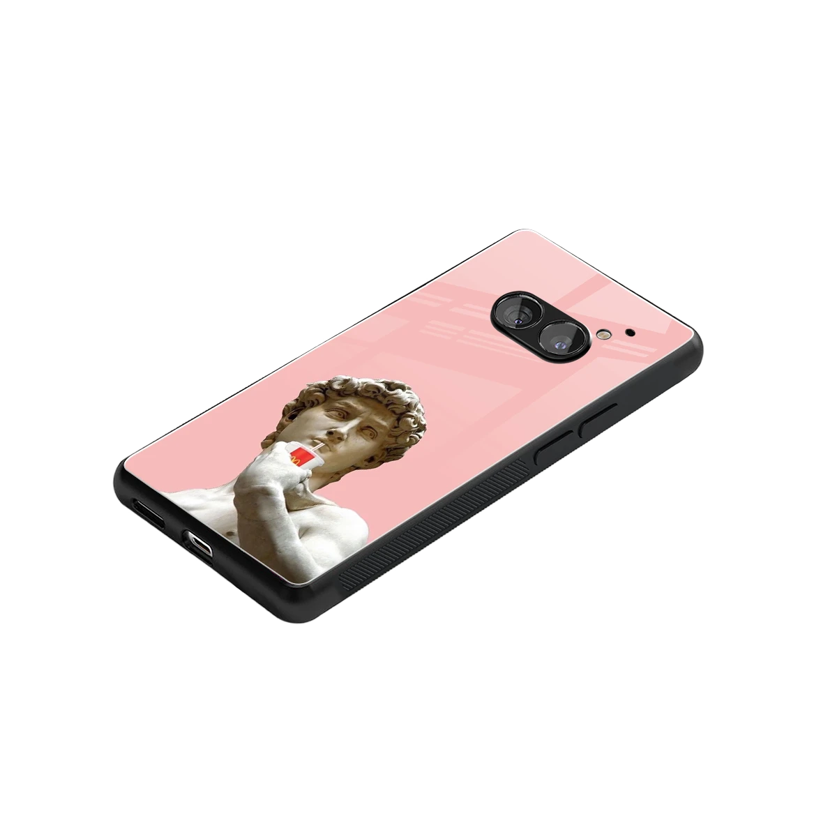 Mc David stylish phone case for nothing phone 2a | glossy glass and slim fit