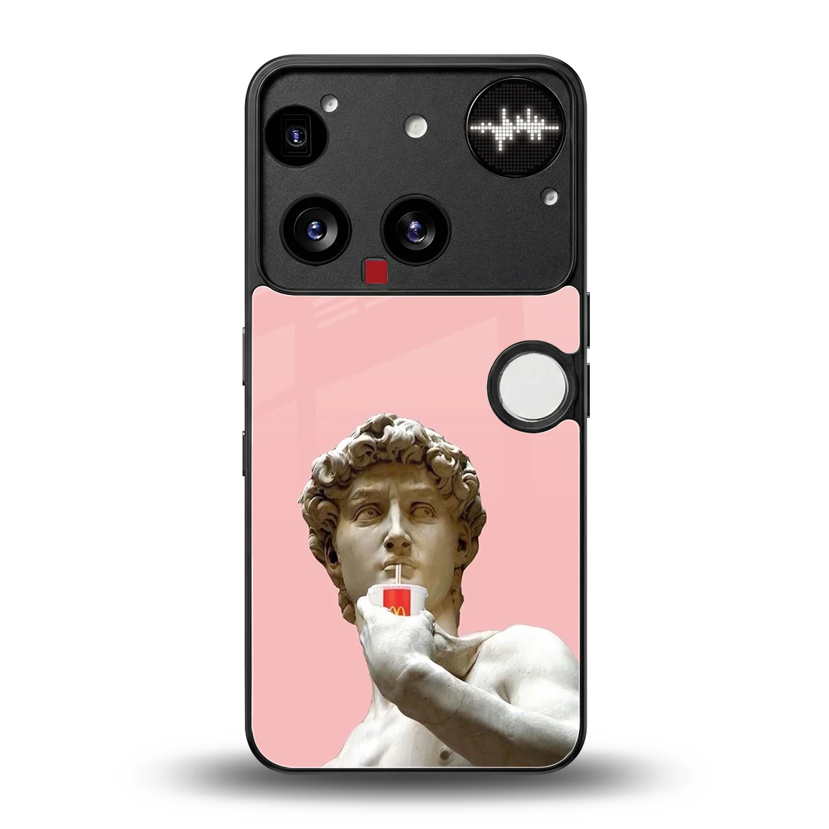 Mc David back phone cover | glass case for nothing phone 3