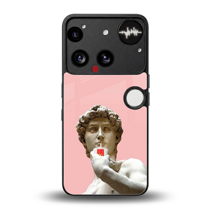 Mc David back phone cover | glass case for nothing phone 3