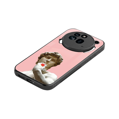 Mc David stylish phone case for nothing phone 3a pro | glossy glass and slim fit