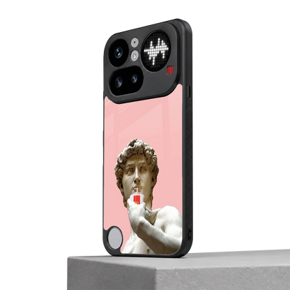 Mc David nothing phone 4a pro mobile cover | shockproof glass phone case