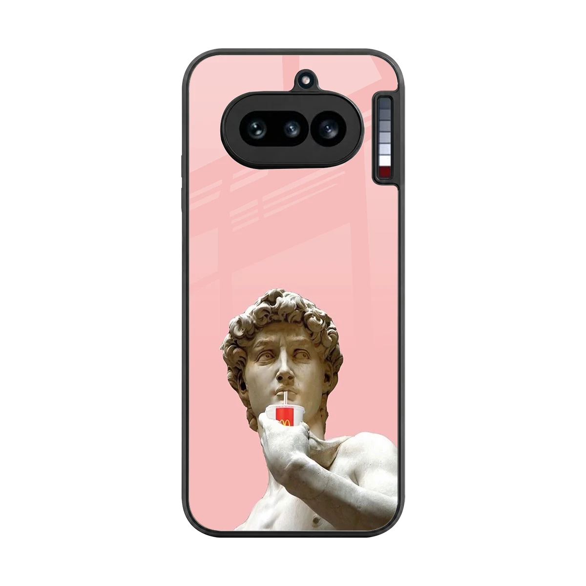 Mc David back phone cover | glass case for nothing phone 4a