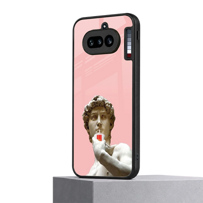 Mc David nothing phone 4a mobile cover | shockproof glass phone case