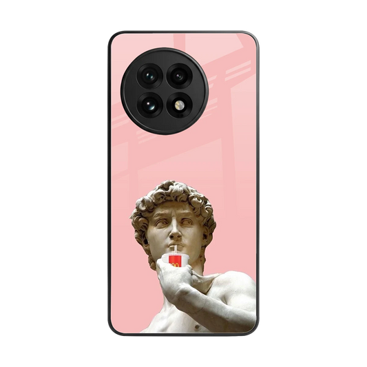 Mc David back phone cover | glass case for oneplus 13r