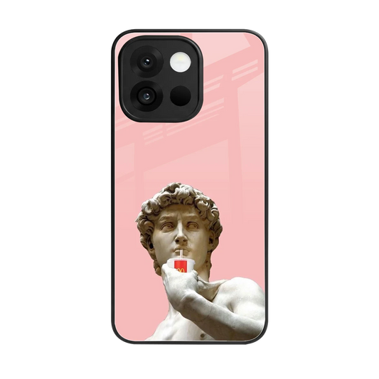 Mc David back phone cover | glass case for oneplus 13s