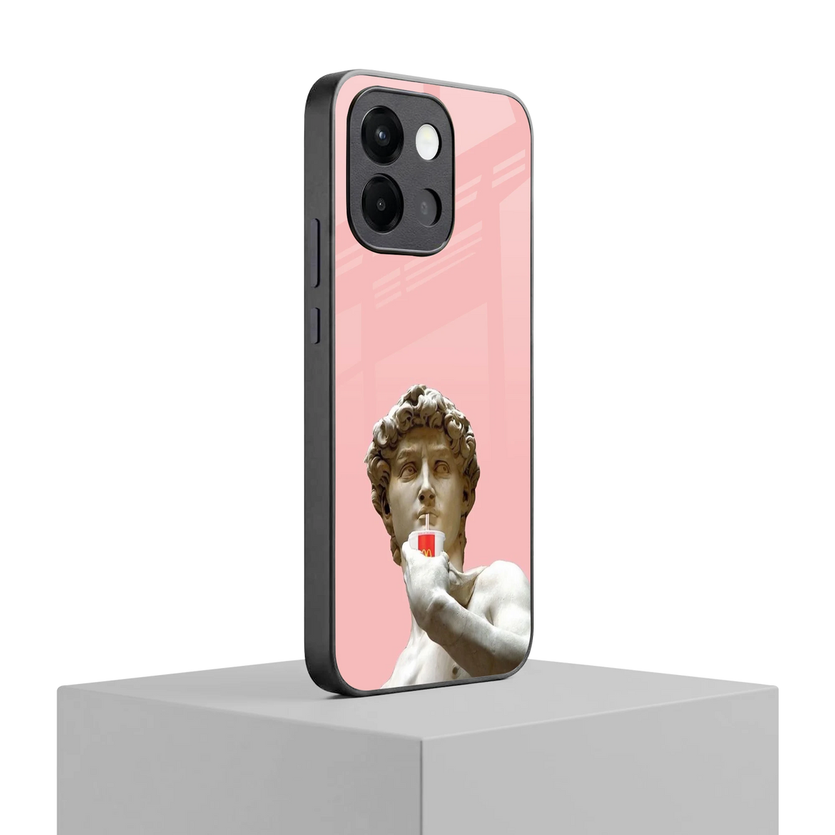 Mc David oneplus 13s mobile cover | shockproof glass phone case