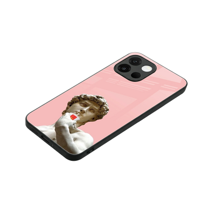 Mc David stylish phone case for oneplus 13s | glossy glass and slim fit