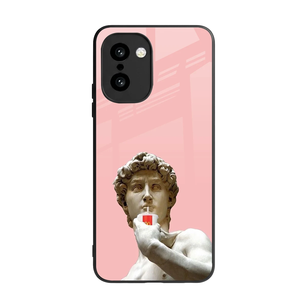 Mc David back phone cover | glass case for oneplus 15r