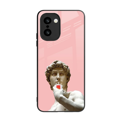 Mc David back phone cover | glass case for oneplus 15r