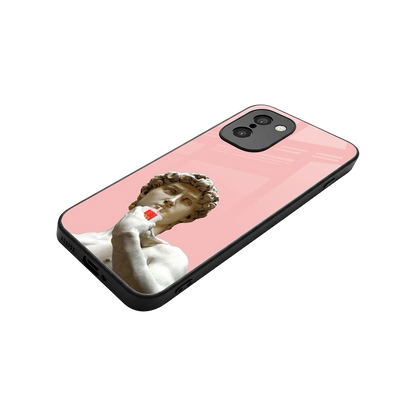 Mc David stylish phone case for oneplus 15r | glossy glass and slim fit