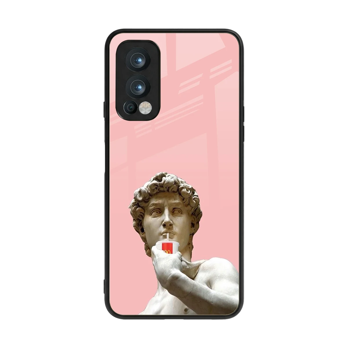 Mc David back phone cover | glass case for oneplus nord 2