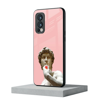 Mc David oneplus nord 2 mobile cover | shockproof glass phone case