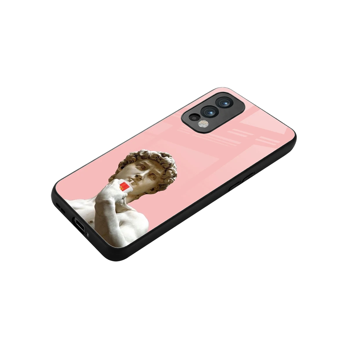 Mc David stylish phone case for oneplus nord 2 | glossy glass and slim fit