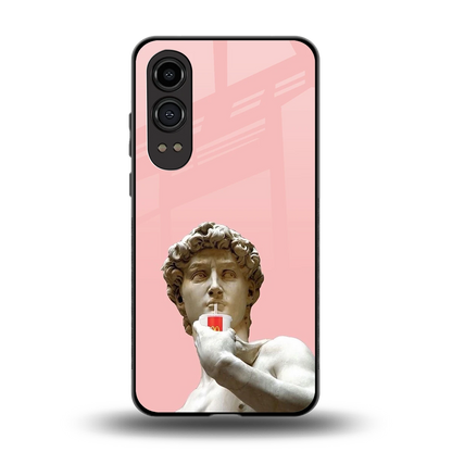 Mc David back phone cover | glass case for oneplus nord ce 4 lite