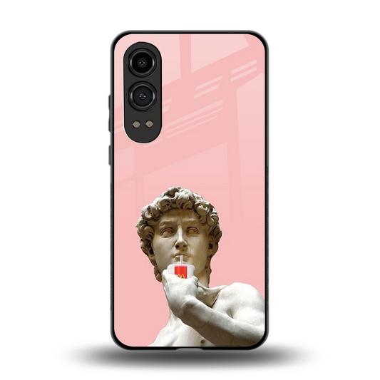 Mc David back phone cover | glass case for oneplus nord ce 4 lite