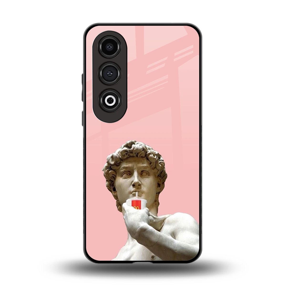 Mc David back phone cover | glass case for oneplus nord ce 4