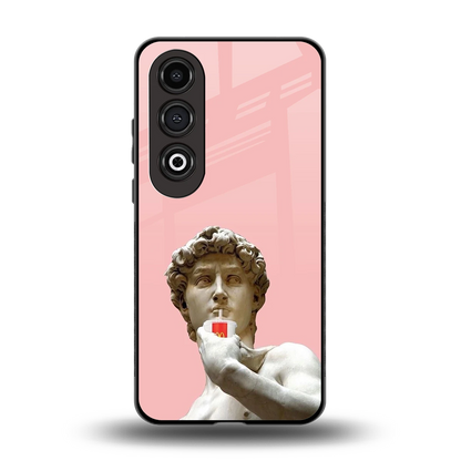 Mc David back phone cover | glass case for oneplus nord ce 4