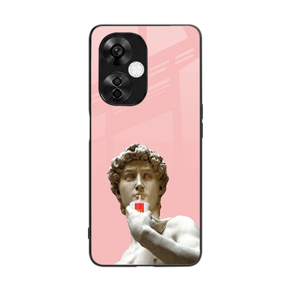 Mc David back phone cover | glass case for oneplus nord ce 3 lite
