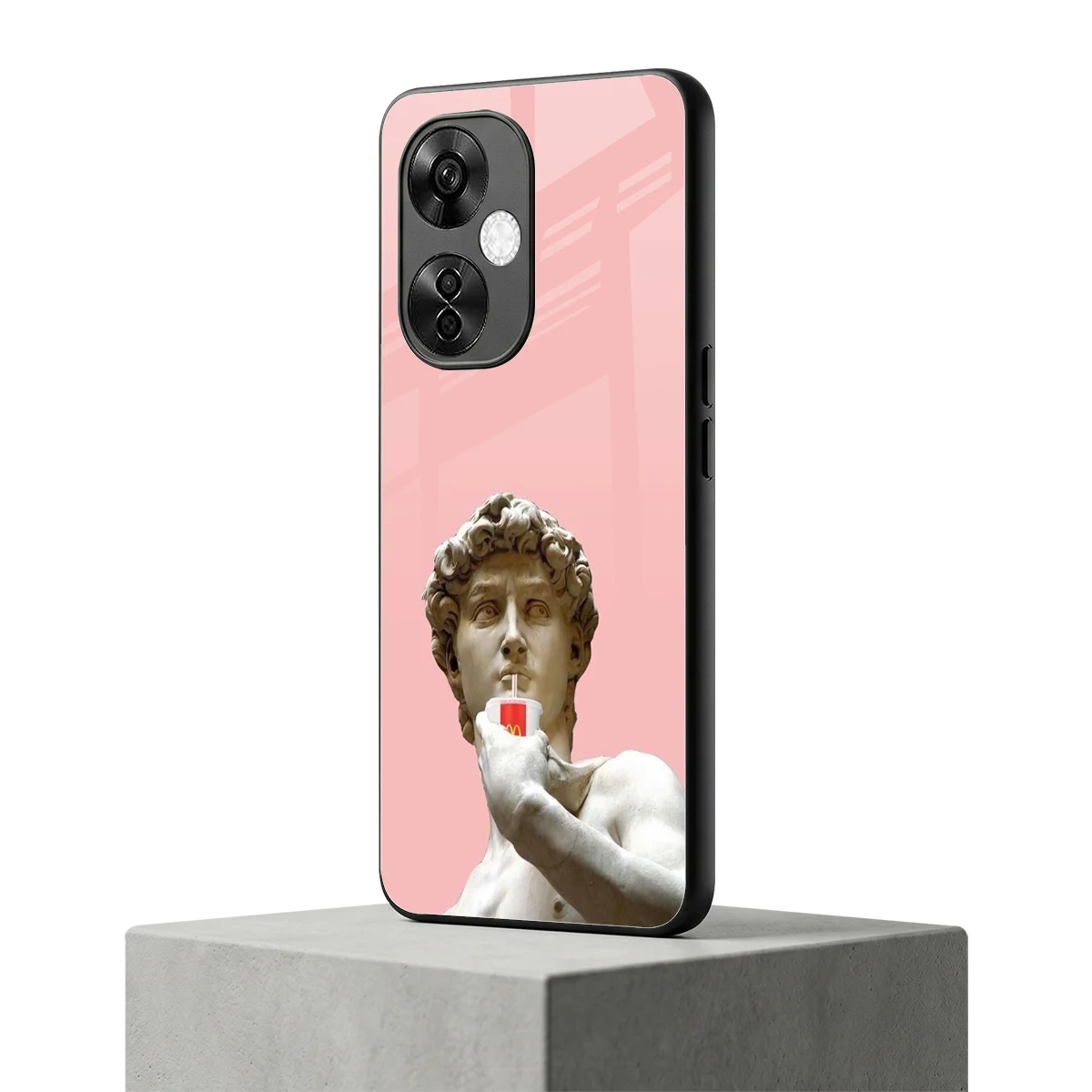 Mc David oneplus nord ce 3 lite mobile cover | shockproof glass phone case