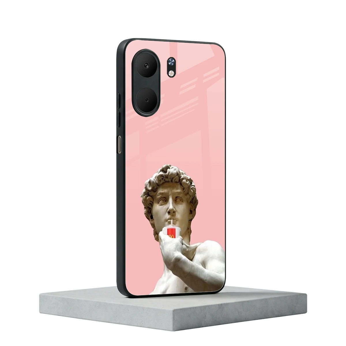 Mc David oppo a5x 5g mobile cover | shockproof glass phone case