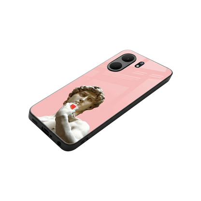 Mc David stylish phone case for oppo a5x 5g | glossy glass and slim fit