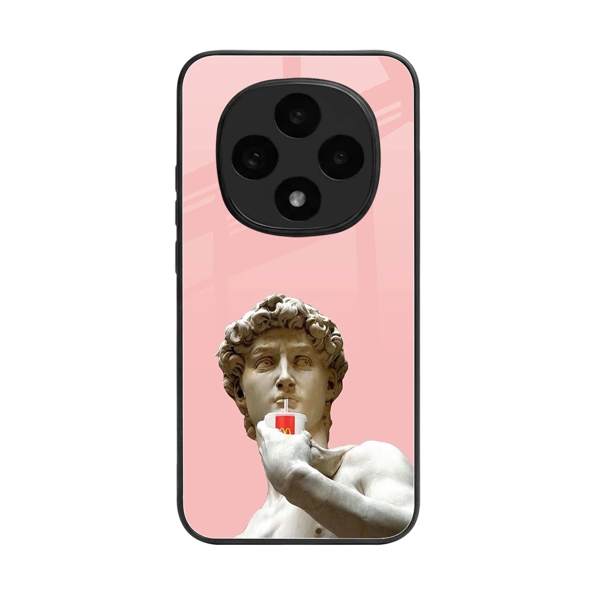 Mc David back phone cover | glass case for oppo f31 pro 5g