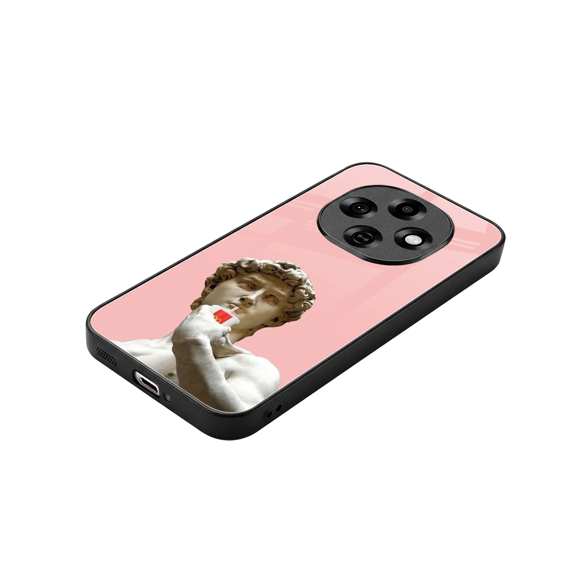 Mc David stylish phone case for oppo f31 pro 5g | glossy glass and slim fit