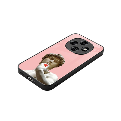 Mc David stylish phone case for oppo f31 pro 5g | glossy glass and slim fit
