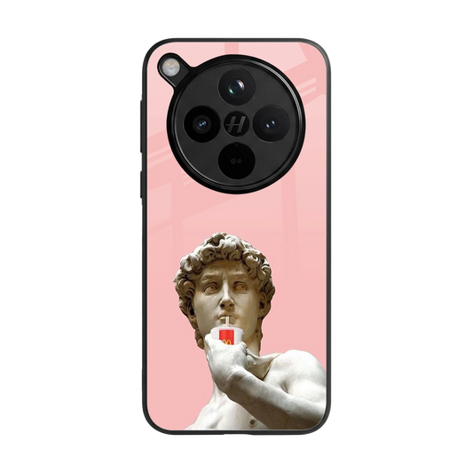 Mc David back phone cover | glass case for oppo find x8