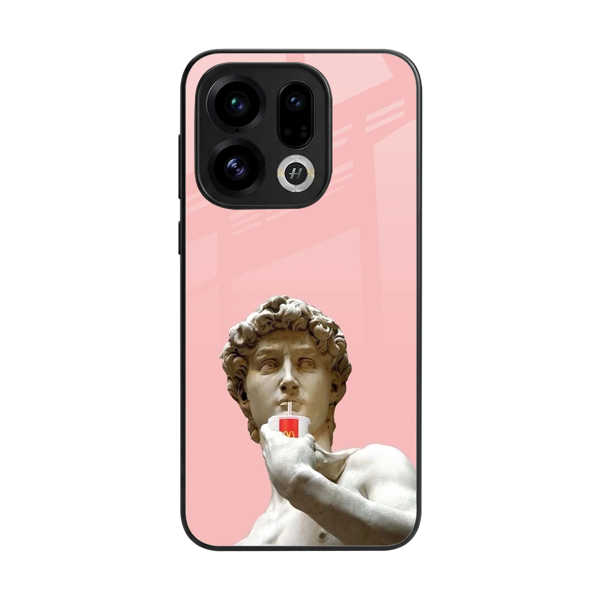 Mc David back phone cover | glass case for oppo find x9