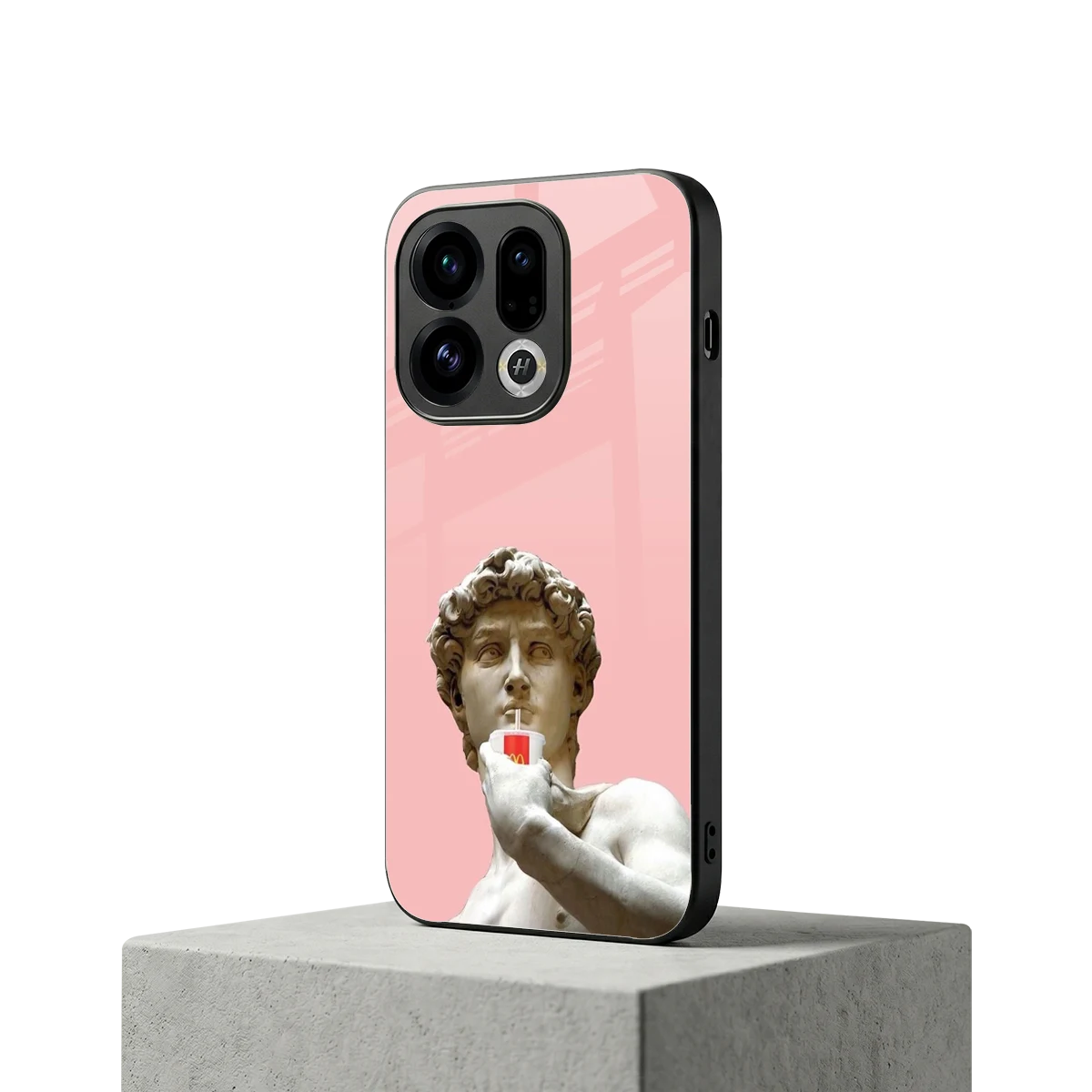 Mc David oppo find x9 mobile cover | shockproof glass phone case