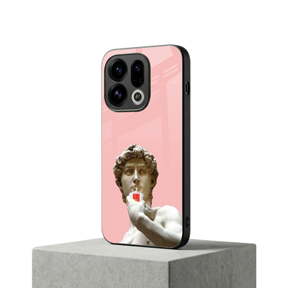 Mc David oppo find x9 mobile cover | shockproof glass phone case