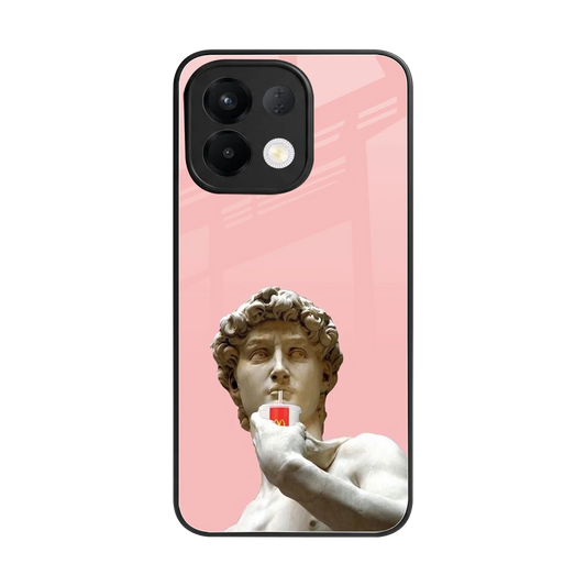 Mc David back phone cover | glass case for oppo k13 5g