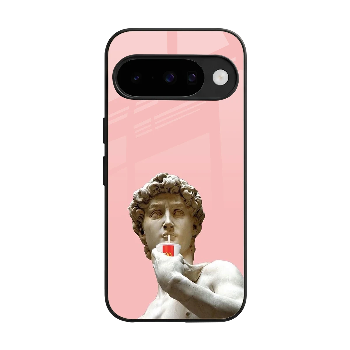 Mc David back phone cover | glass case for google pixel 10